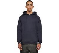 Urban Classics Hoody Blank – locker geschnitten, Kängurutasche, verstellbare Kapuze – Marineblau 4XL