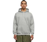 Urban Classics Kapuzenpullover Blank Hoody TB014 Urban Fit Grau Herren M