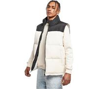 Urban Classics Herren Weste schwarz / weiß, Größe XL, 7034798 Schwarz / Weiß XL
