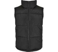 Urban Classics - Block Puffer Black/Black - Weste - Schwarz - S - Shell: 100% Polyamid; Lining: 100% Polyester Schwarz S