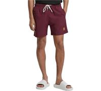 Urban Classics Badeshorts Block Swim Shorts, Herren, Kordelzug, Taschen, schnelltrocknend, Cherry M