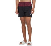 Urban Classics Block Swim Shorts in Gr. S in Rot