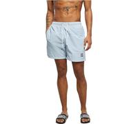 Urban Classics Herren Block Swim Shorts - Badeshorts mit Kordelzug & Taschen, schnelltrocknend, ideal für Strand, Pool & Urlaub,Summerblue,XXL