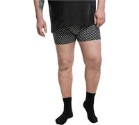Urban Classics Herren Boxer Shorts 3-Pack Boxershorts, DarkGreen+Black+Branded AOP, L