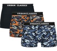Urban Classics Boxer Short 3-Pack Herren-Boxershort-Set - schwarz camouflage XXL