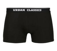 Urban Classics Men Boxer Shorts Double Pack in Gr. 4XL in Schwarz