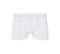 Urban Classics Solid Organic Cotton Boxer Shorts 5-Pack in Gr. S in Weiß