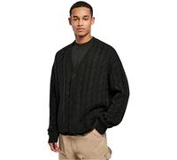 Urban Classics Boxy Strickjacke Herren Schwarz Größe L