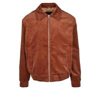 Outdoorjacke URBAN CLASSICS "Männer Boxy Corduroy Jacket" Gr. M, braun (toffee) Herren Jacken Outdoorjacken (90647640-M)