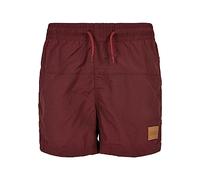 Urban Classics Jungen Badehose Boys Block Swim Shorts Cherry Größe 134/140