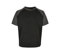 Urban Classics Boys Raglan Contrast T-Shirt in Gr. 1213_JAHRE in Grau