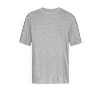 Langarmshirt URBAN CLASSICS "Urban Classics Herren Boys Tall Tee", Mädchen, Gr. 158/164, grau, 100% Baumwolle, unifarben, oversize, Rundhals, Shirts Langarmshirt (15405125-158) grau