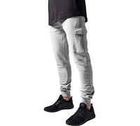 Urban Classics Herren Cargo Hose Fitted Cargo Sweatpants, Gr. W30/L31 (Herstellergröße: S), Grau (Grey 111)