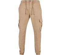 Urban Classics Cargo Joggers TB1268-UnionBeige_L - Herren, Baumwolle, Cargo-Taschen, Tapered-Schnitt