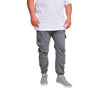 URBAN CLASSICS Cargohose »TB1268 Cargo Jogging Pants Herren Hose auch in großen Größen«, darkgrey