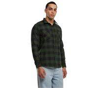 Urban Classics Checked Flanell Shirt in Gr. S in Schwarz