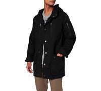 Urban Classics Herren Cotton Parka, Black (Black 00007), S