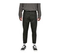 Urban Classics Men's TB5591-Cropped Tapered Jeans, realblack Washed, 38