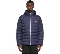 Urban Classics Allwetterjacke Basic Bubble Jacket Herren XL dunkelblau-weiß