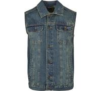 Urban Classics - Denim Vest, TB514 lightblue, blaue Jeans Weste Größe 4XL