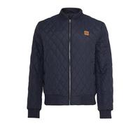 Urban Classics Herren Diamond Quilt Nylon Jacket Jacke, Navy, 3XL
