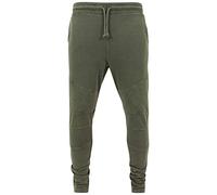 Urban Classics Herren Diamond Stitched Pants Hose, Grün (Olive 176), W36/L33 (Herstellergröße: XL)