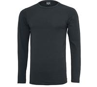 URBAN CLASSICS T-Shirt »Fitted Stretch L/S Tee«, black