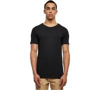 Urban Classics T-Shirt Fitted Stretch – Eng anliegend, Kurzarm, Baumwolle & Elasthan – Schwarz XL