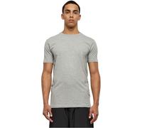 Urban Classics Herren T-Shirt Fitted Stretch – eng anliegend, Baumwolle/Elasthan, Kurzarm, Grau XL