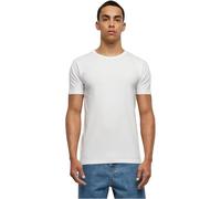 Urban Classics Herren T-Shirt Fitted Stretch Tee – Slim Fit, Basic – Weiß, 3XL