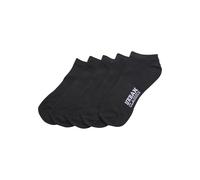 Urban Classics Füßlinge Logo No Show Socks 5-Pack Schwarz Größe 43-46