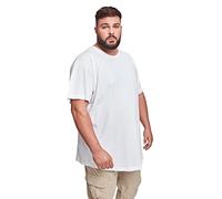Urban Classics Herren Geformtes langes T-Shirt, Weiß, 3XL