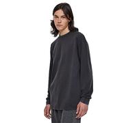 Urban Classics Herren Heavy Boxy Acid Wash Longsleeve