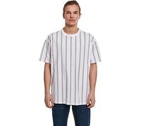 Urban Classics Heavy Oversized AOP Stripe Tee in Gr. M in Weiß