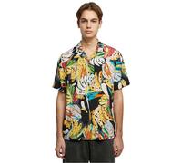 Urban Classics Viscose Aop Resort Kurzarmhemd (Herstellerartikelnummer: TB4150-04603-0051)