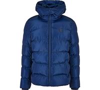 Urban Classics Herren Jacke Hooded Puffer Jacket mit gesteppter Innenfütterung spaceblau S