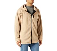 Urban Classics Herren Hooded Sherpa Zip Jacket Jacke, Beige (Darksand 00806), XXXX-Large (Herstellergröße: 4XL)