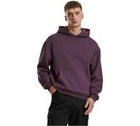 lässiger URBAN CLASSICS Herren Hoodie Kapuze 330 g/m² mit Baumwolle Violett L