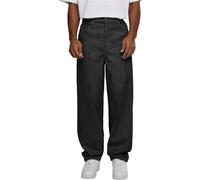 Urban Classics Hose 90‘s Jeans Black Acid Washed-36