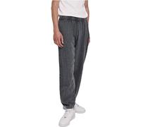 Urban Classics Herren Hose Acid Wash Sweatpants Black L