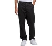 Chinos URBAN CLASSICS "Urban Classics Basic Chino", Herren, Gr. 28, Normalgrößen, schwarz, 100% Baumwolle, unifarben, normal, Hosen (91374420-28) schwarz