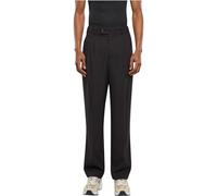Urban Classics Herren Hose Double Pleated Pants, Slim Fit Hose für Männer, Carrot-Schnitt, mit Kordelzug, Größen 28-44