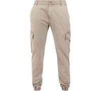 Urban Classics Washed Twill Cargohose 30 Union Beige