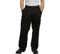 Urban Classics Herren Hose Wide Pleated Cargo Pants, lässige Cargohose mit Bundfalten und weitem Bein, praktische Taschen, Größen 28-38