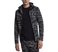 Urban Classics Interlock Camo Zip Jacket TB1783 Dark Camo, Größe:S