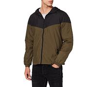 Urban Classics Urban Classic 2-tone Gt Jacke 5XL noir / vert foncé
