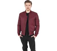 URBAN CLASSICS Allwetterjacke »Basic Bomber Jacket«, burgund