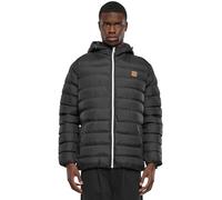Urban Classics Herren Jacke Basic Bubble Jacket TB863, Gr. XXX-Large (Herstellergröße: 3XL), Mehrfarbig (Black/White 61)