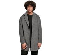 Sommerjacke URBAN CLASSICS "Urban Classics Herren Classic Herringbone Coat" Gr. XL, grau (darkgrey) Herren Jacken Übergangsjacken (34540752-XL)