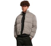 Outdoorjacke URBAN CLASSICS "Herren Cropped Puffer Jacket" Gr. L, grau (asphalt) Herren Jacken Outdoorjacken (71055038-L)